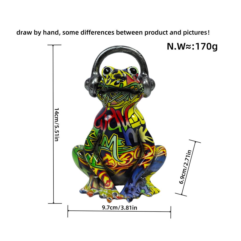 Новый стиль с украшениями в виде пшеничных лягушек, украшение для дома, гостиной, образец комнаты, высококлассное украшение, изделия из смолы