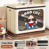 Miflame Mobile Folding Storage Cabinet