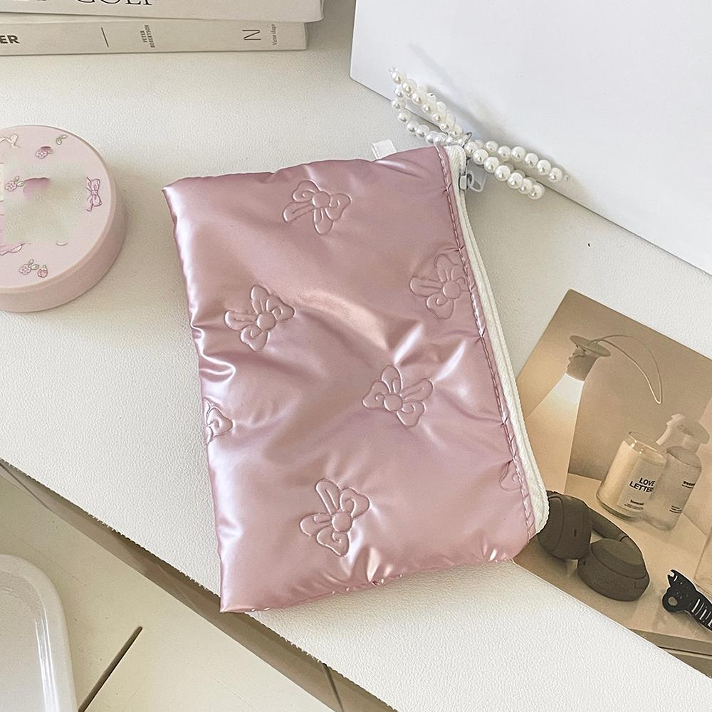 Large Capacity Waterproof Makeup Handbag Travel Women Cosmetic Toiletry Storage Pouch Elegant Ladies Square Zipper Bag