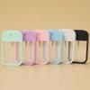 4pcs 45ml 6 Color Portable Refillable Hand Sanitizer Alcohol Bottles Mini Card Spray Bottle Travel Sub-bottling Cosmetics Press