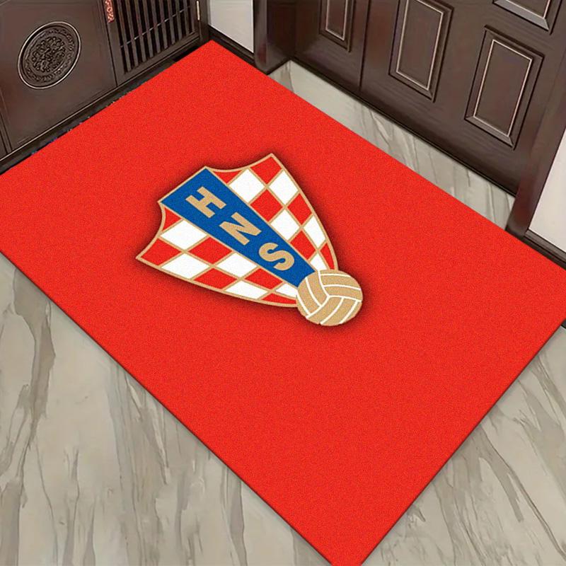 Hrvatski nogometni savez HNS Carpet Rug for Living Room Bedroom Home Sofa Decoration,Kids play Non-slip Floor Mat