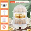Multifunctional Egg Steamer: Multi-layer Breakfast Machine with Anti-Dry Burning Feature and Automatic Power Off, Mini Egg Boiling Pot.
