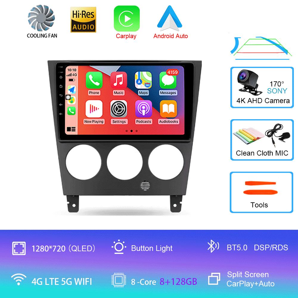 Car Radio Android 14 For Subaru Impreza GD GG 2002 - 2007 Navigation Multimedia Player Stereo WiFi+4G Video Head Unit BT DSP DVD