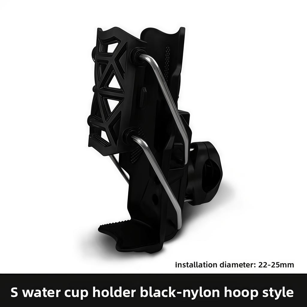 Adaptive Motorcycle Water Bottle Holder-Rotatable and Foldable Bracket,Durable Plastic, Safe To Hold,Suitable for Outdoor Riding
