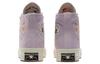 Кеды Chuck 70 Wmns Converse High 'Вышитый цветочный принт - Бледный аметист' Женские A01584C