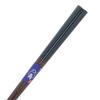 Ishida Japanese-Made Chopsticks, Octagonal, Lined, Wooden (Natural Wood), Lacquered, Pointed, 23cm, Black