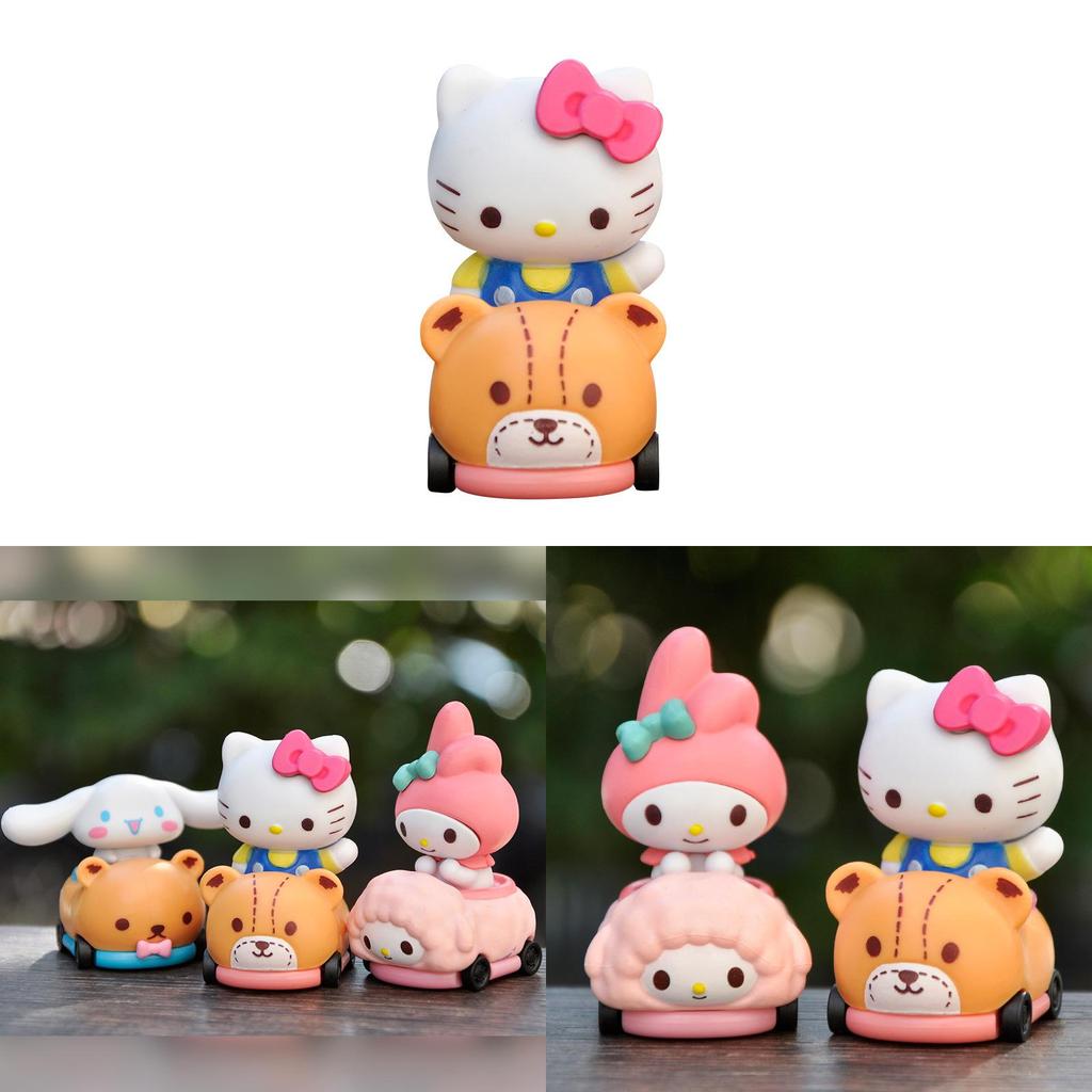 Фигурка-игрушка Hello Kitty из ПВХ для автомобиля, слепой бокс, для детской комнаты, со специальными персонажами