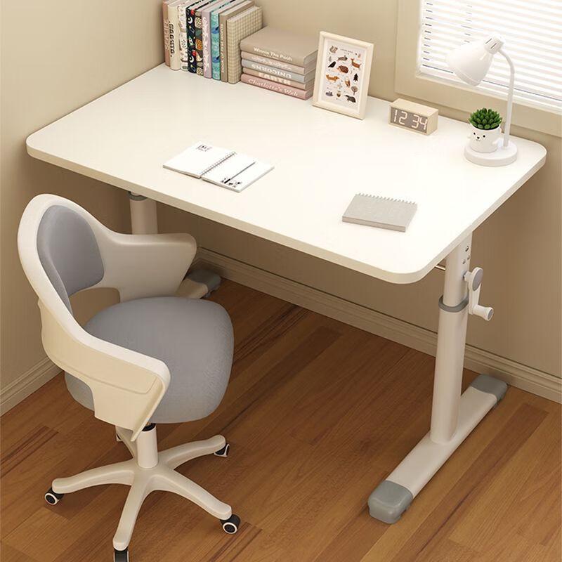 OEING Children's Hand-Crank Adjustable Desk