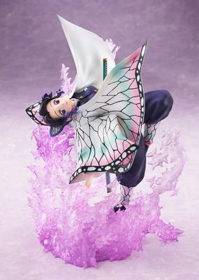 ANIPEX Масштабный Демон Kimetsu no Yaiba Шинобу Кочо ABS ПВХ Раскрашенная Готовая Фигурка 1/8 Истребитель &
