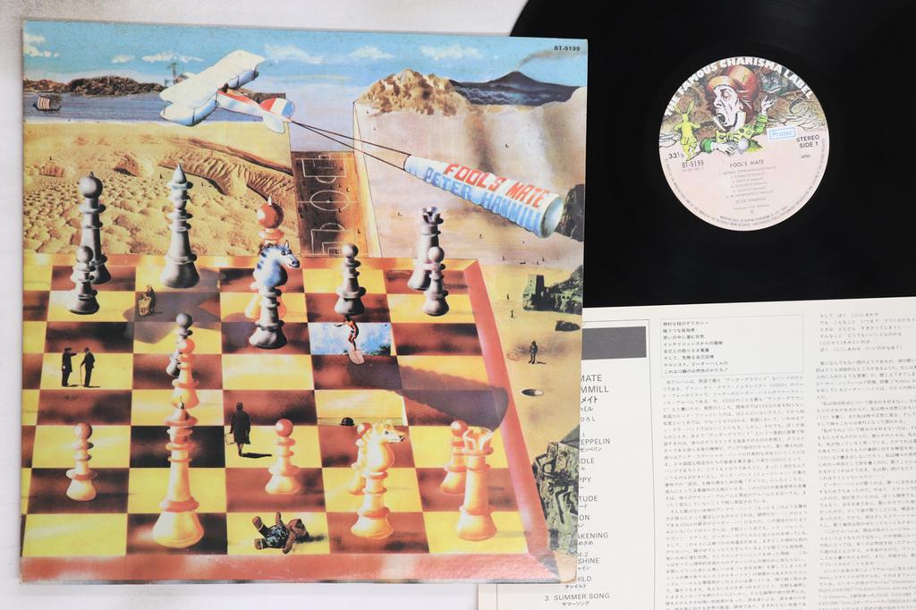 LP Record PETER HAMMILL - Fool's Mate BT5199 CHARISMA 1978 Japan Rock Used
