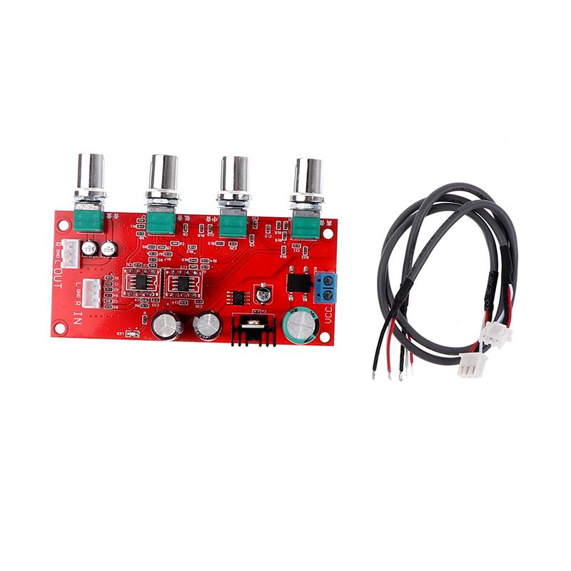 Ad828 Hi-Fi стерео предусилитель Плата усилителя регулировки громкости и тона Плата предусилителя