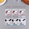 100 шт. Милые Hello Kitty Pochacco Прозрачный пакет с зип-локом Водонепроницаемые упаковочные пакеты Конфеты Печенье Самозапечатывающийся пакет Подарочный пакет