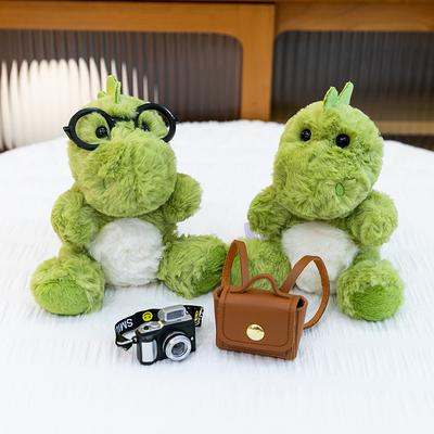 Рюкзак Bibolong Карман Сокровище Очки Камера Плюшевая игрушка Динозавр Детский подарок на день рождения Украшение для дома
