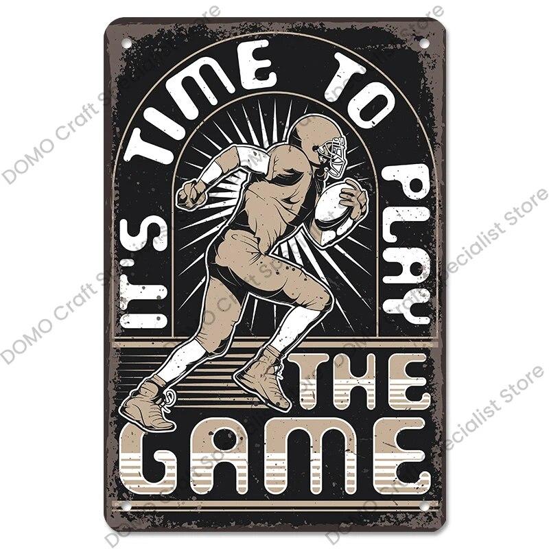 Баскетбол, гольф, футбол, плакат, винтажные металлические таблички, спортивные металлические жестяные пластины, бар, паб, тренажерный зал, украшение на стену дома