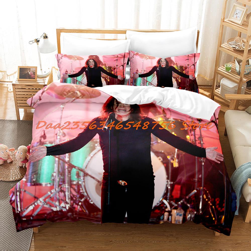 Comforter Ozzy Osbourne Bedding Set Single Twin Full Queen King Size Bed Set Aldult Kid Bedroom s Hip Hop Bed