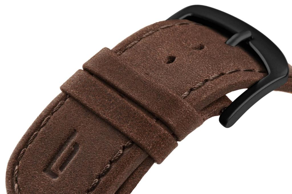 Small Second Made In Brown [Lilianthal Berlin] Wristwatch, Germany, L01-107-B002C, Men's,