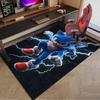 hedgehog Speed Lightning Leap Carpet, Chair Rug,Rug for Office Bedroom living rooms, Doormat decor Fan Gift Christmas Gift