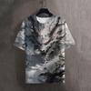 Men's T-Shirts Summer Cool Animal Dragon Pattern 3D Print Tops Tees Women Streetwear Fashion Oversized T Shirt Men Clothing
