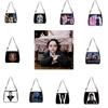 Сумка на плечо Wednesday Addams Famlily в готическом стиле, легкая и удобная для ношения