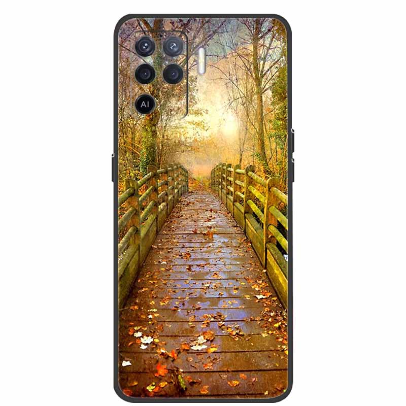 Для чехла OPPO Reno5 Lite Чехол Ударопрочный Мягкий силикон ТПУ Задняя крышка Для телефона Oppo Reno 5Z 5 Lite Чехол 5Lite CPH2205 Fundas