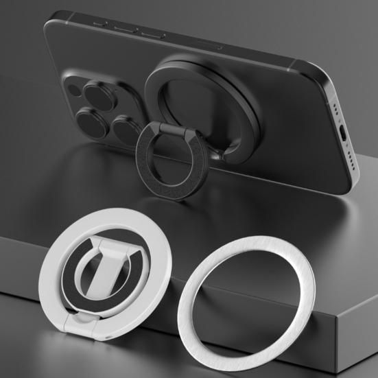 Магнитный держатель для телефона MagSafe Magnet Finger Ring Stand Strong Magnet Grip 360-градусная поворотная подставка для телефона