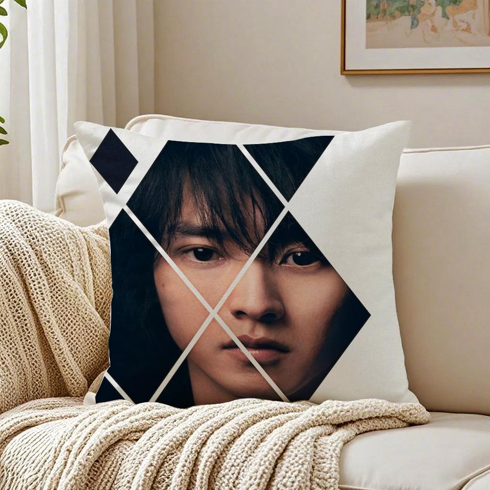 Thrilling Japanese Movie AAlice in Borderland Cushion Cover Pillowcase Antidustmite living Room Sofa Decor Cushion Room