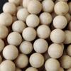 Natural Matt Fossil Jasper River Stone Beads, 6mm 8mm 10mm Size Beads, Tan Beige Cream Beads, 14-15 Inch Strands Beads.