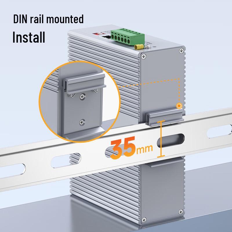 Adicon IT168 16-Port Gigabit Unmanaged Industrial Ethernet Switch