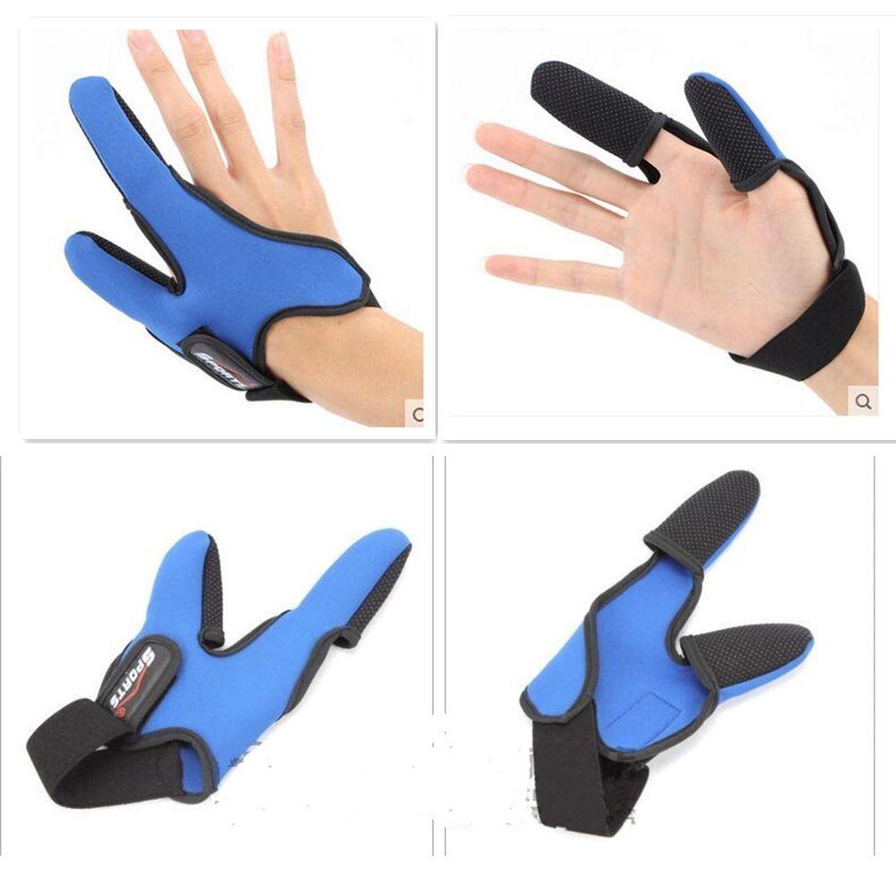 Hot Non-Slip Sport Anti-Slip Breathable Double Finger Fishing Gloves
