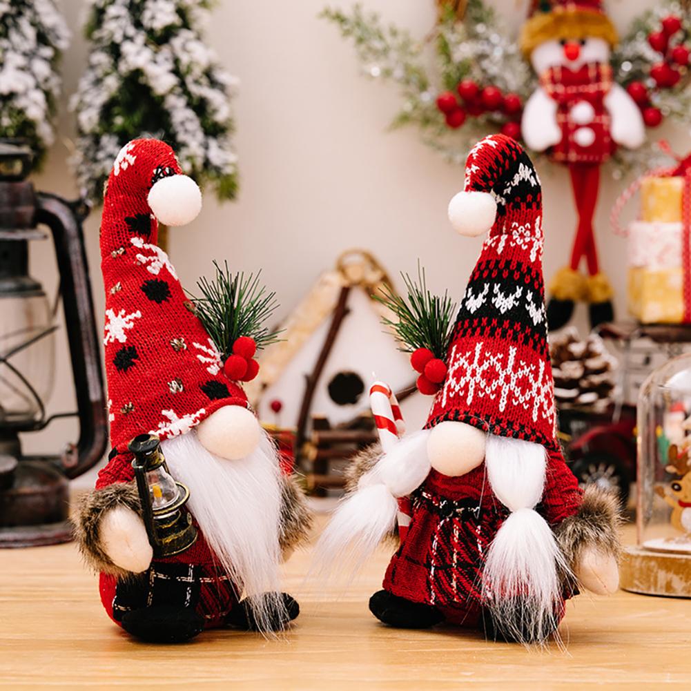 Gnome Christmas Faceless Doll Ornament Merry Christmas Decorations For Home 2025 Navidad Natal Cristmas Xmas Gift New Year 2025