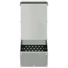 Rabbit Feeder Silver 12.5 x 26 x 28.5 cm Galvanized Steel