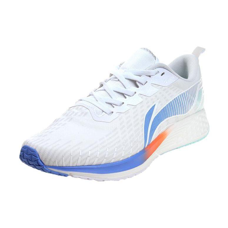Li Ning Red Rabbit 4 удобные универсальные амортизирующие нескользящие прочные низкие кроссовки для бега мужские кроссовки белые ARMS021-1