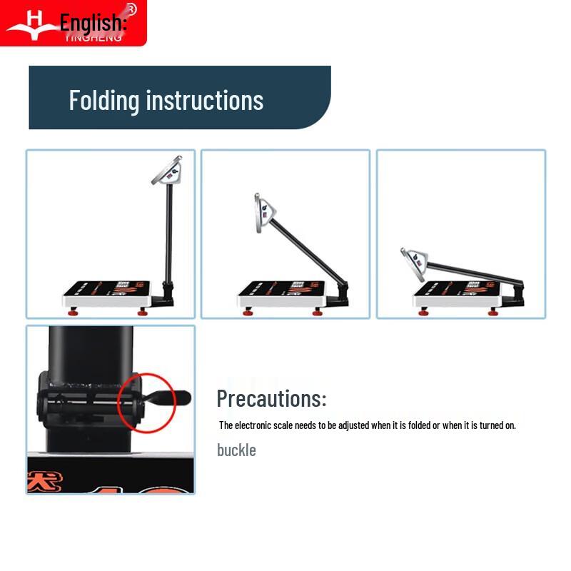 Yingheng Commercial Rechargeable Electronic Platform Scale