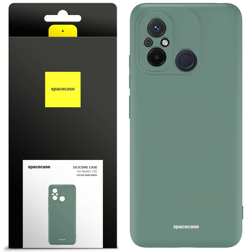 Sc Silicone Case Redmi Redmi 12C Dark Green