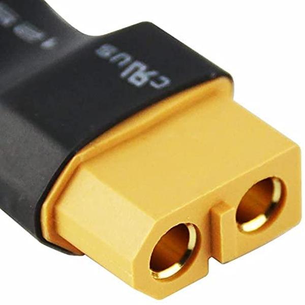 Battery Adapter Converter XT30 to XT60 | 5-Pack | Lightweight & Durable | For Drones, LiPo Chargers, Pioneer Stereo