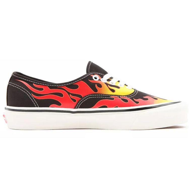 Vans Authentic 44 DX Anaheim Factory - Epic Flame Unisex Sneakers Black True-White VN0A38EN423