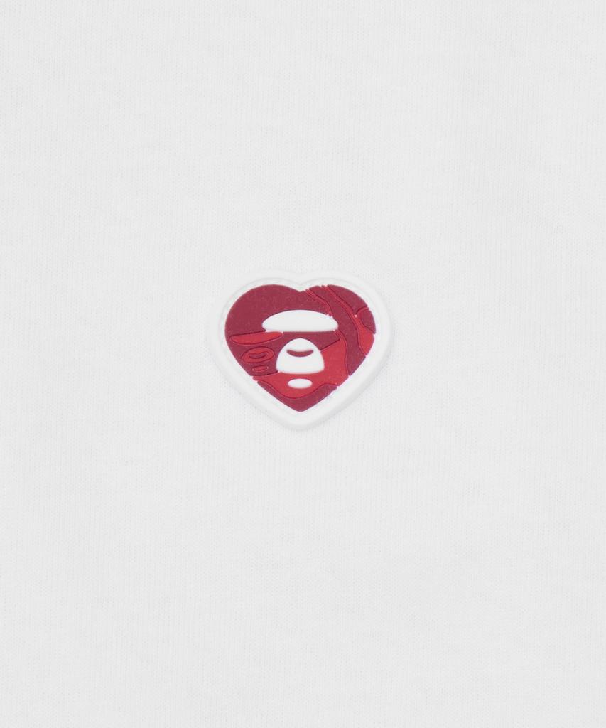 Белая футболка с коротким рукавом Eipeu Moonface Heart с маленьким логотипом / Aaptem1807Xxqwhx