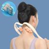 Manual Neck Massager 6-ball Pressing Neck Shoulder Muscle Relaxation Neck Massage Roller Cervical Spine Pain Relief Massage Tool