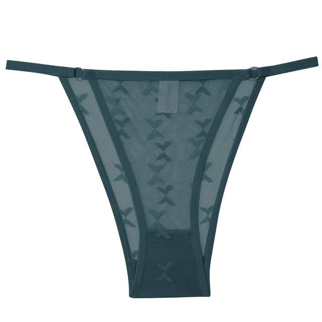 FINETOO Сексуальное нижнее белье, женские трусики, перспективные трусики танга, дизайн с бабочками, стринги для женских трусов, нижнее белье, кружевные трусики