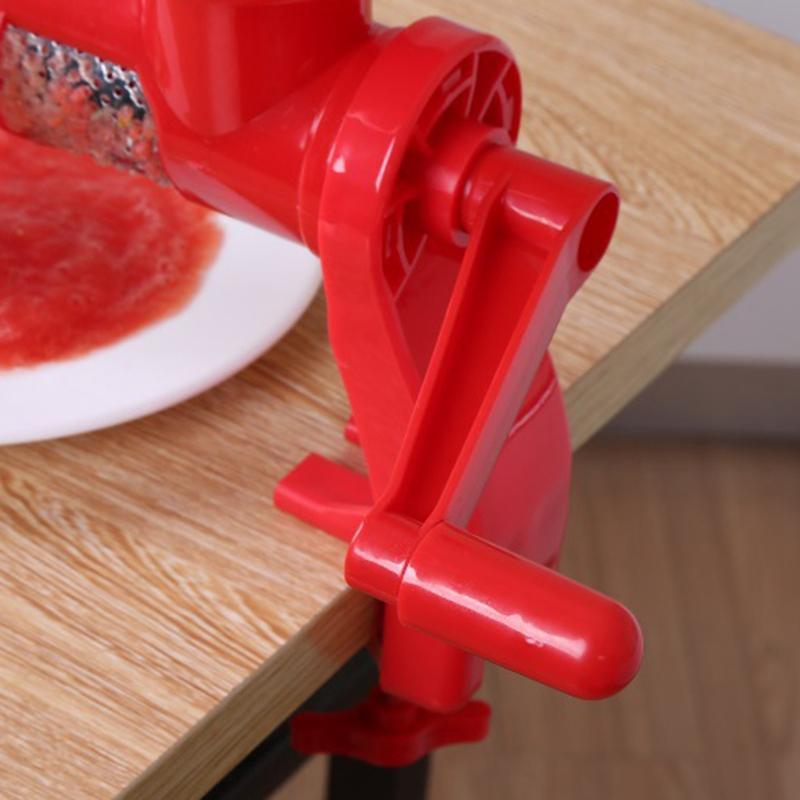 Соковыжималка для томатного соуса Пластиковая ручная ручная для томатного сока Многофункциональные кухонные принадлежности Гаджеты Фрукты Инструменты