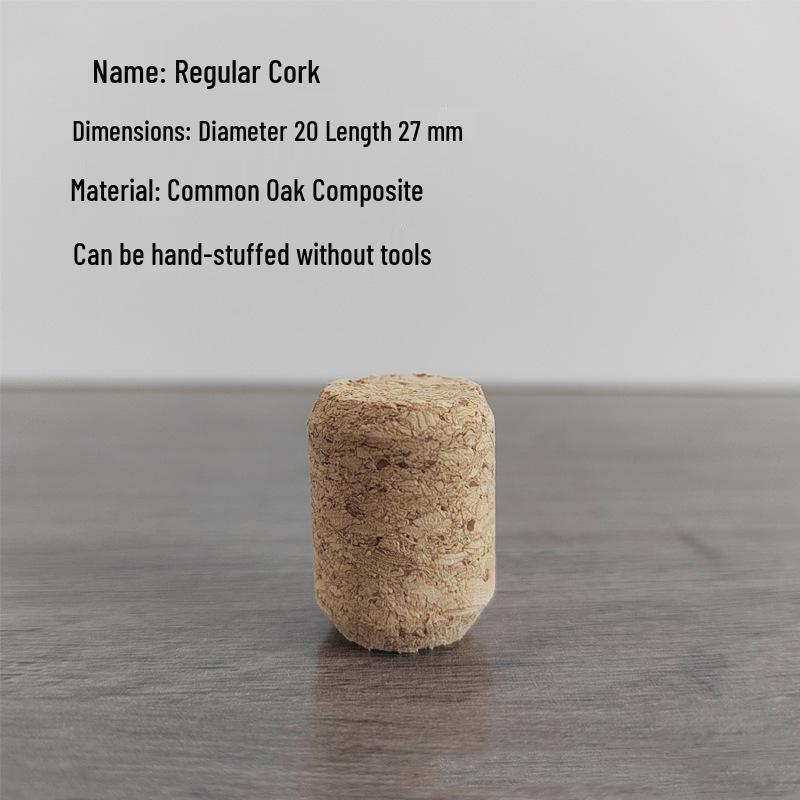 Irregular Shaped Synthetic Cork Wine and Tea Bottle Stopper