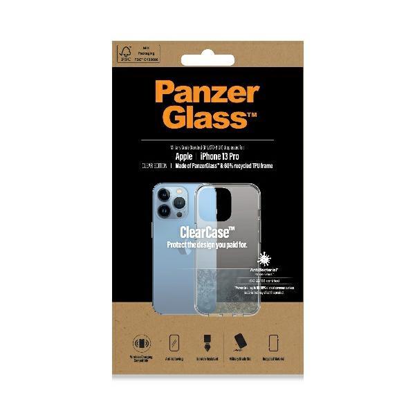 Etui do iPhone 13 Pro PanzerGlass Antibacterial Clear przezroczyste