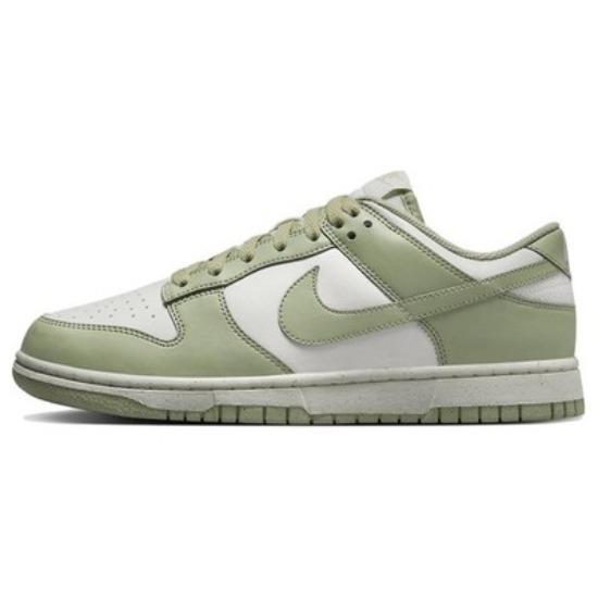 Nike Кроссовки Nike Dunk Low Next Nature Низкие Кеды Женские Светло-Зеленые Белые HF5384-300