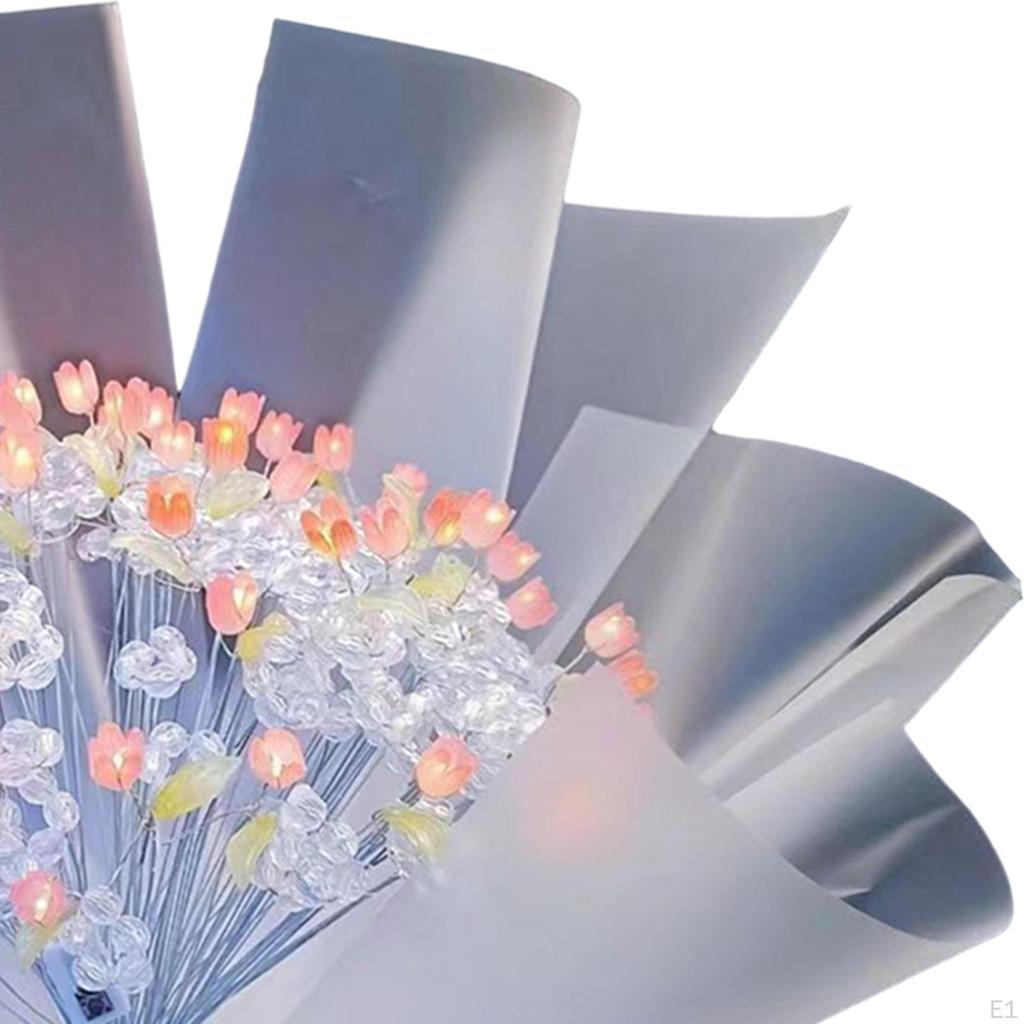 Букет тюльпанов своими руками, букет цветов для стола, центральный элемент, домашний декор, элегантные поделки из цветов