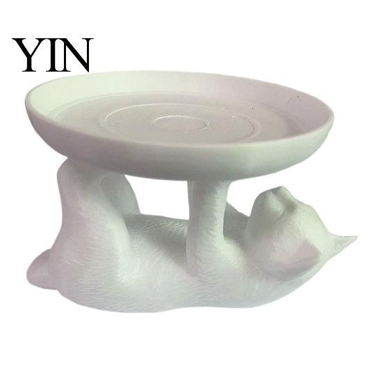 Anti-slip Storage Rack Jewelry Rack, Cat Shape, Anti-Falling Ring Holder, Durable Bathroom Shelf Resin Anti-Slip Space-Saving Organizer, for