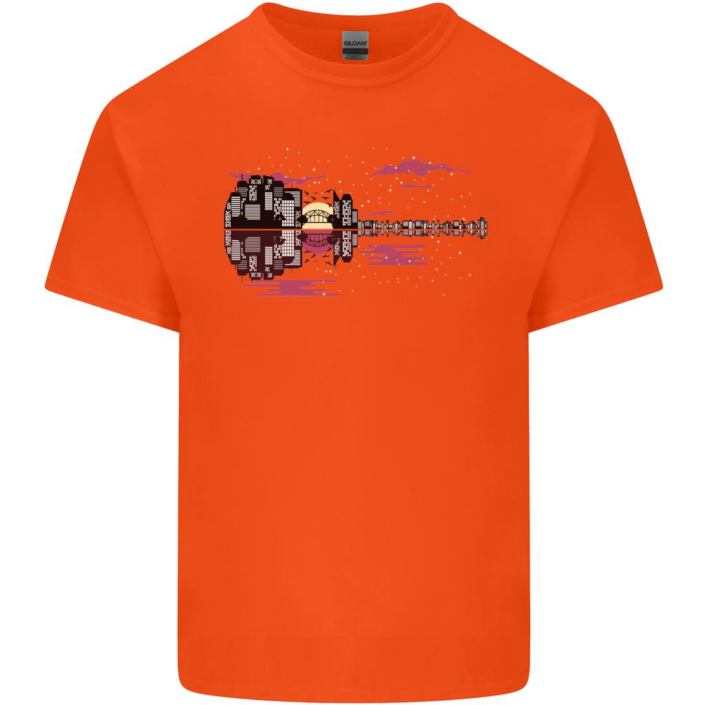 Guitar City Guitarist Bass Acoustic Bass Unisexs Light Cotton TShirt