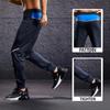Men's Jogging Pants With Zip Pockets Football Training Pants Casual Basketball Sports Trousers Loose Sweatpants