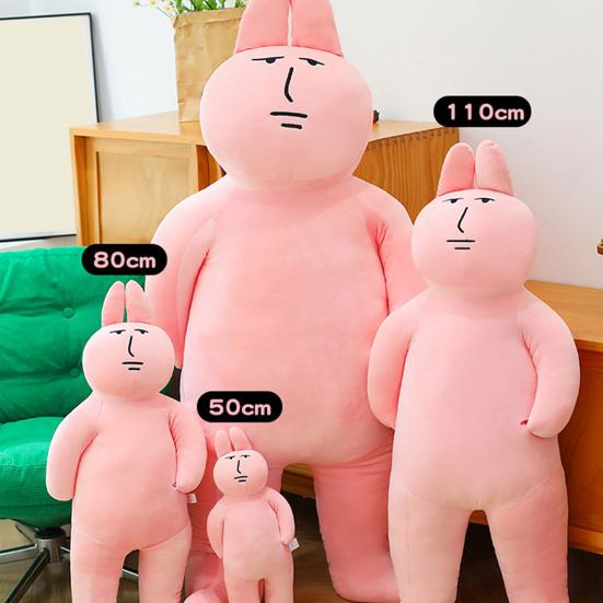 Плюшевая игрушка Радужный кролик Кролик с длинными ушами Подушка-обнимашка Мягкий кролик Мягкие животные Домашний декор Подарок для детей