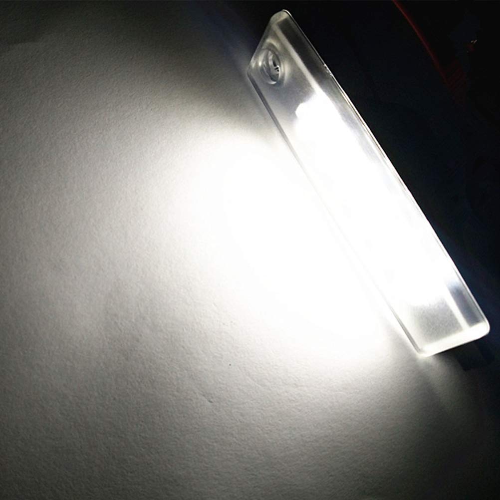 LED License Lamp, License Lamp, Compatible with Toyota Hiace Vanguard Light, Custom, Amulet Included