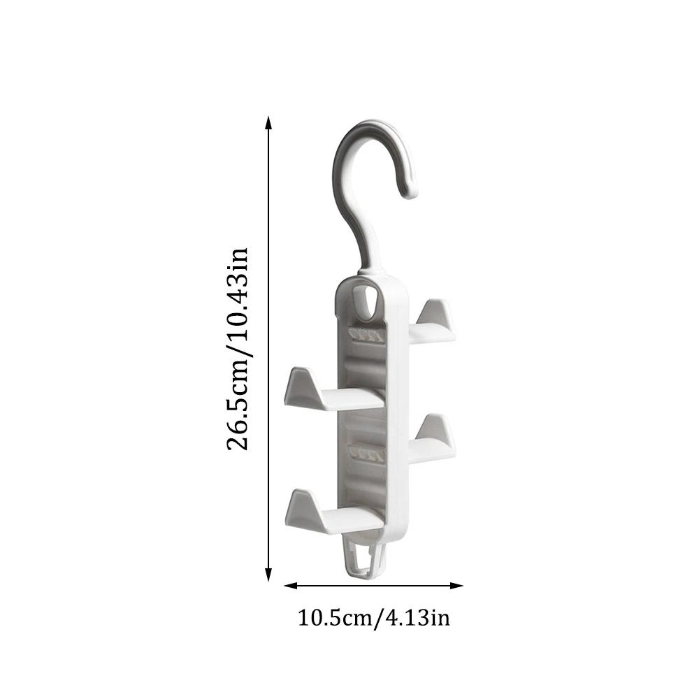 Хранение сумок Инструмент для хранения в шкафу Многофункциональная вешалка для одежды Бесследная вешалка для сумок Дверца для шляп Неперфорированный крючок для подвешивания